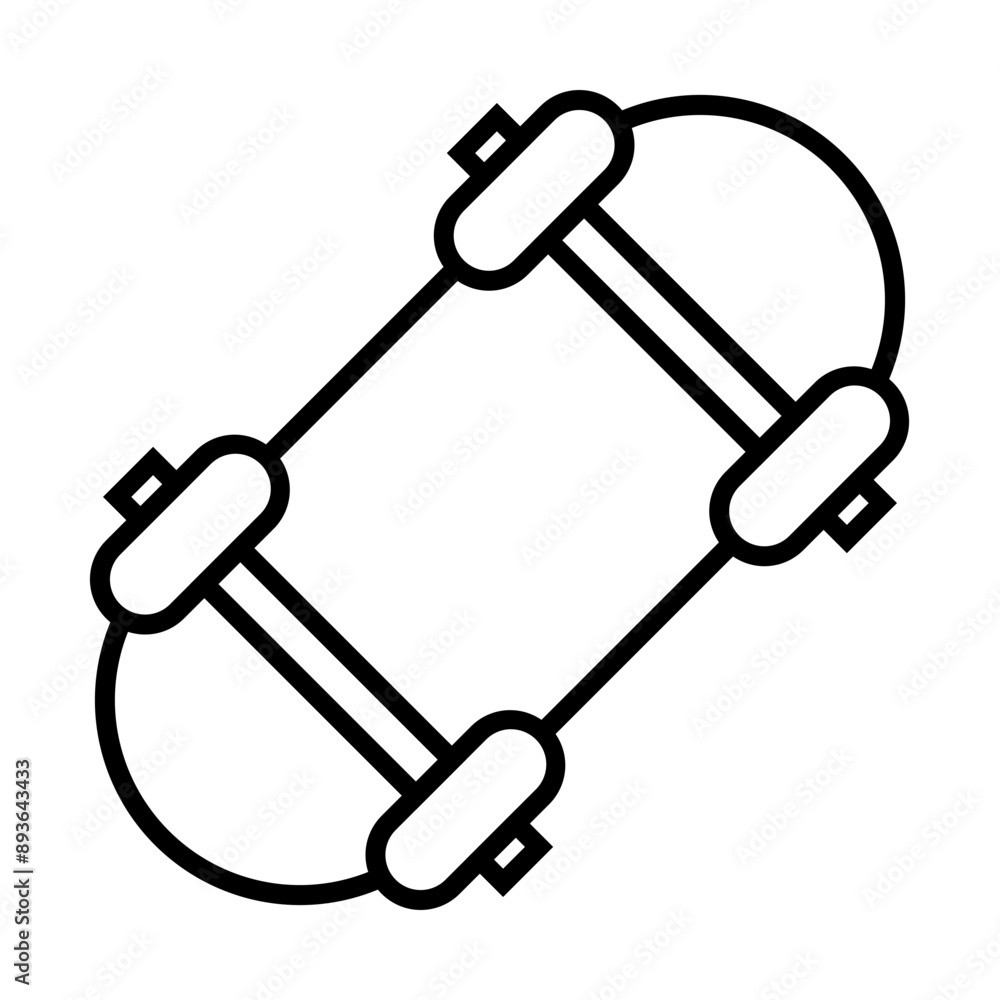 Skateboard Icon Design Skateboard Icon Design