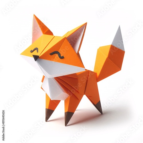 Fun and cute origami animal
 photo