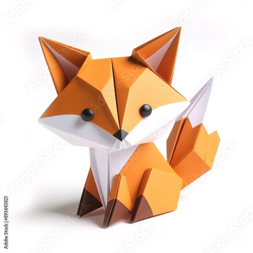 Fun and cute origami animal
 photo