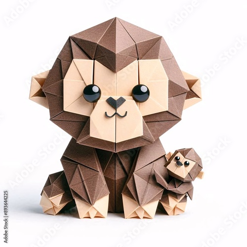 Fun and cute origami animal
 photo