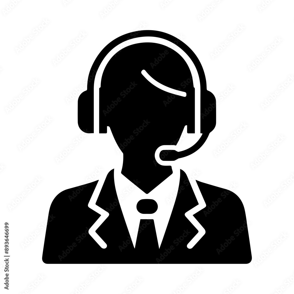 woman customer support avatar icon woman customer support avatar icon