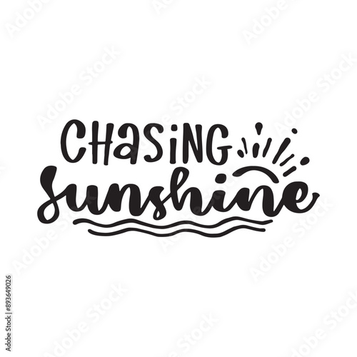 Hand drawn lettering compositions about Summer. Funny season slogans. Isolated calligraphy quotes for travel agency, beach party. Great design for banner, postcard, print or poster.