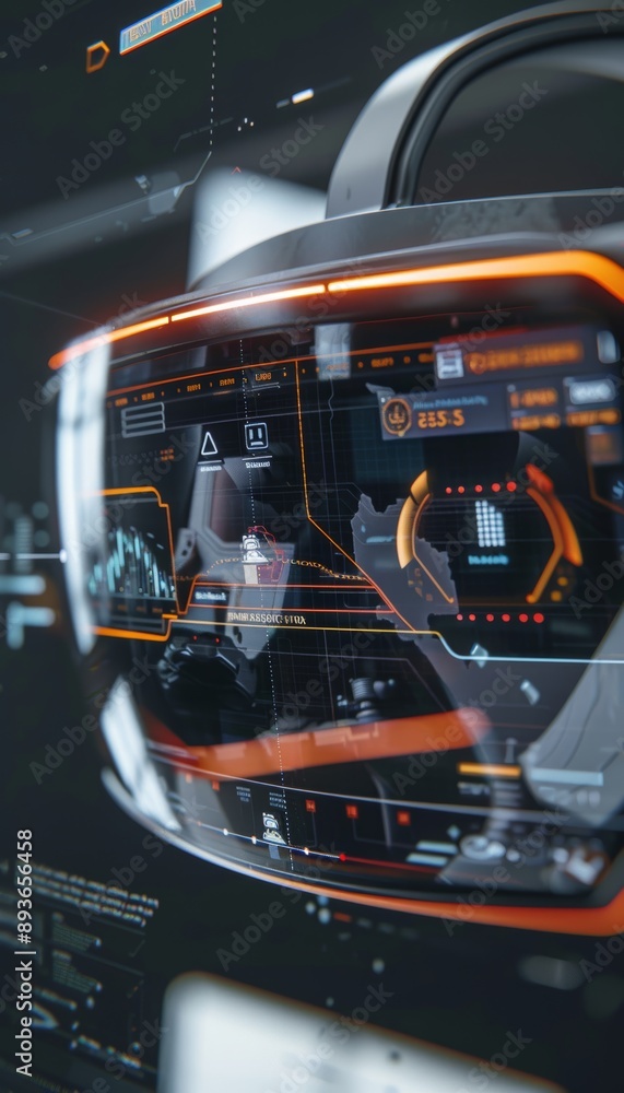 AR Headset Display with Interactive Training Interface and Digital Overlays for Technology and Education AR Headset Display with Interactive Training Interface and Digital Overlays for Technology and Education