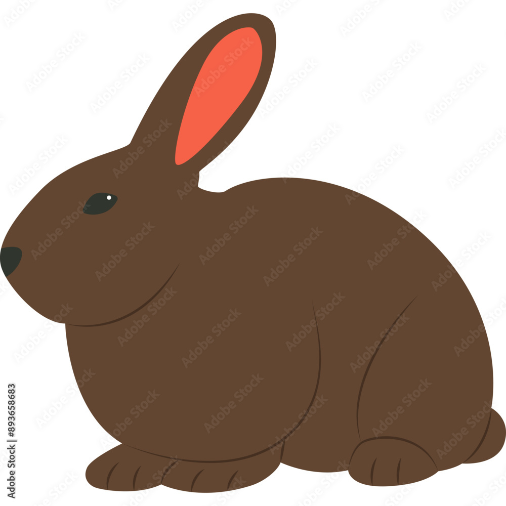 Cute Rabbit Illustration Cute Rabbit Illustration
