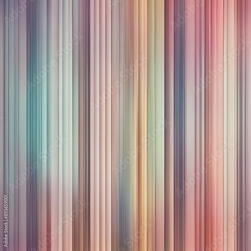 Abstract Background with Pastel Vertical Lines