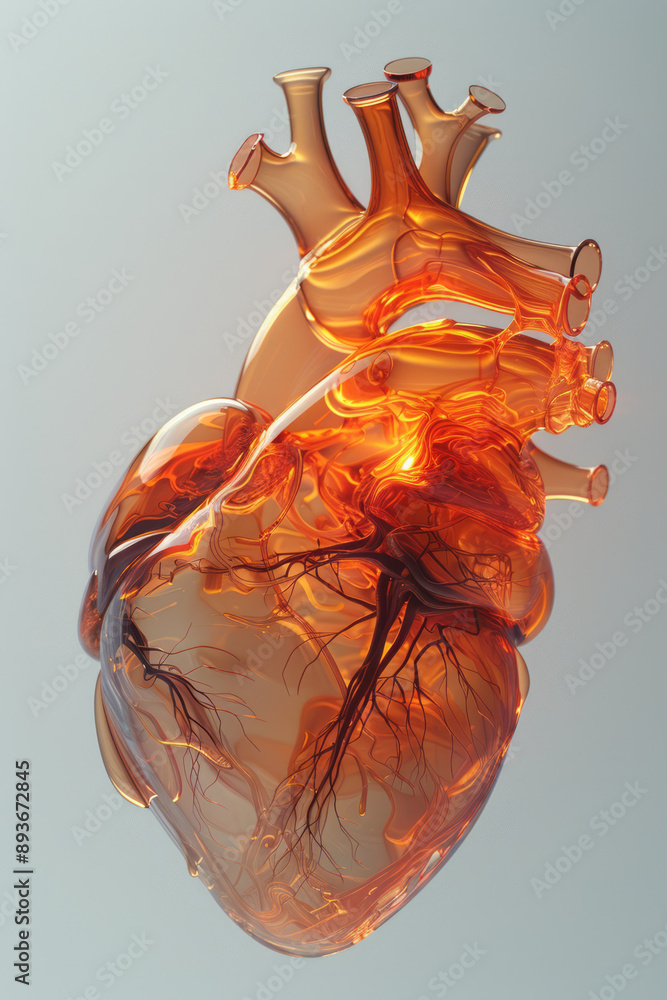 An abstract animation of a heart beating and expanding, representing customer satisfaction, on a plain white background, An abstract animation of a heart beating and expanding, representing customer satisfaction, on a plain white background,