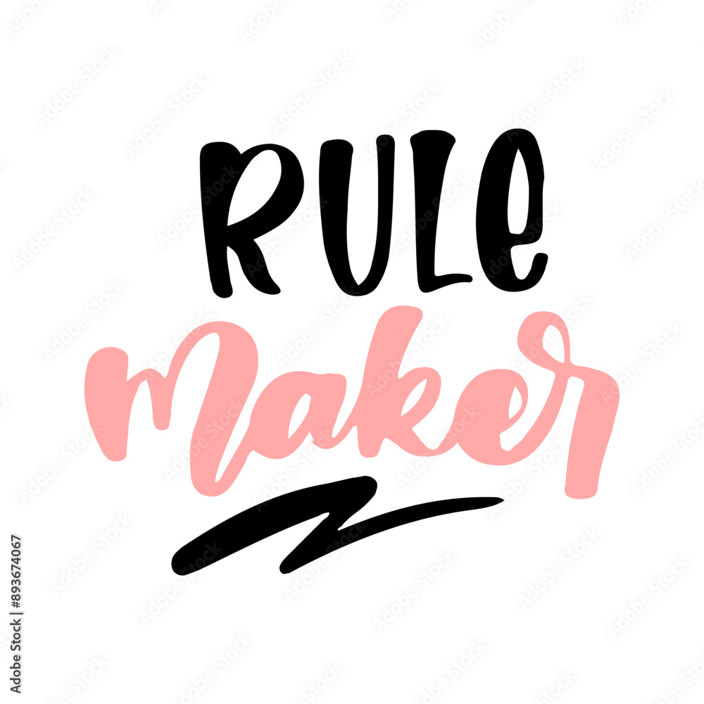 Naklejka premium Mama And Me Lettering Quotes. Vector cute typography for baby girl or boy. Mom life calligraphy. Text design for cards and clothes. Mommy and me cartoon illustration.