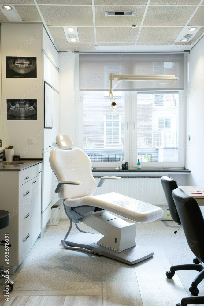 Modern Treatment Room for Botox Injections Against Hyperhidrosis - Clean and Professional Workspace Modern Treatment Room for Botox Injections Against Hyperhidrosis - Clean and Professional Workspace