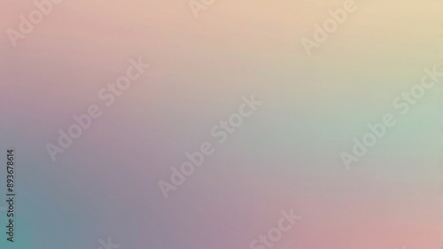 Soft pastel gradient background with calming and soothing tones