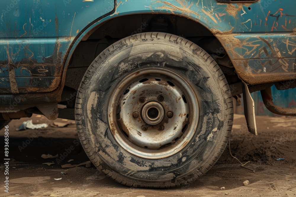 A fresh spare tire A fresh spare tire