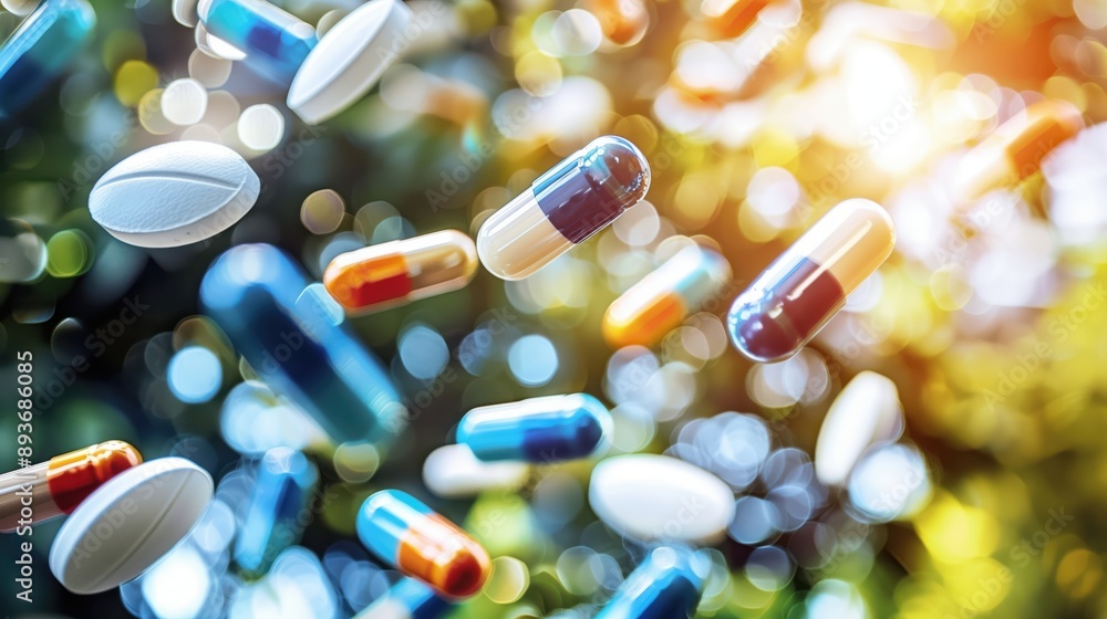 Close up medicine pill for painkiller. Pharmacy background concept. Close up medicine pill for painkiller. Pharmacy background concept.
