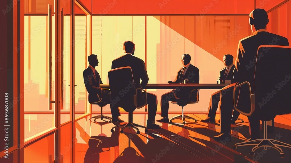 a group of people sitting around a table a group of people sitting around a table