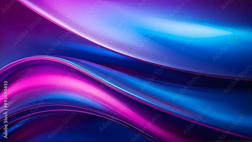 Abstract fluid waves, pink and blue, dynamic background, perfect for modern digital designs. Generative AI Abstract fluid waves, pink and blue, dynamic background, perfect for modern digital designs. Generative AI