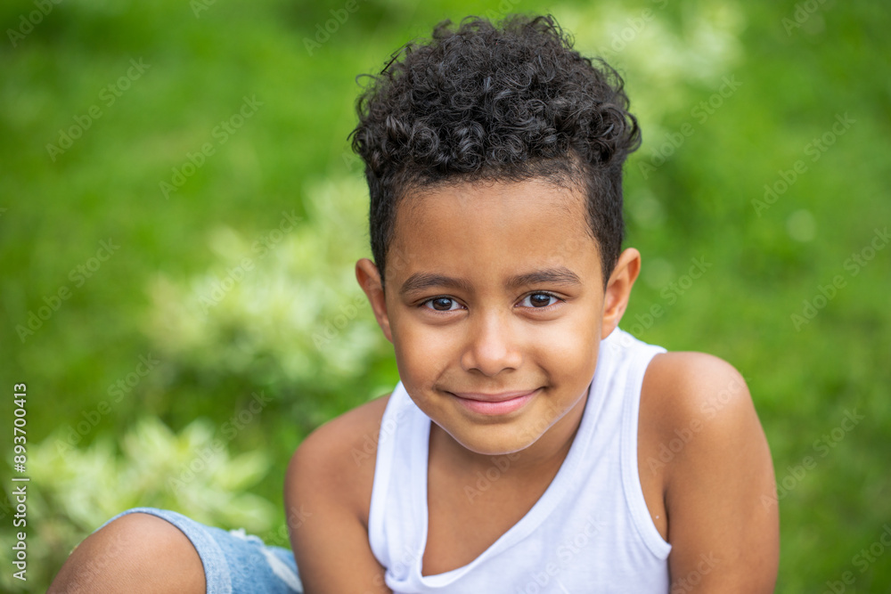 Close up portrait of a young beautiful african boy Close up portrait of a young beautiful african boy