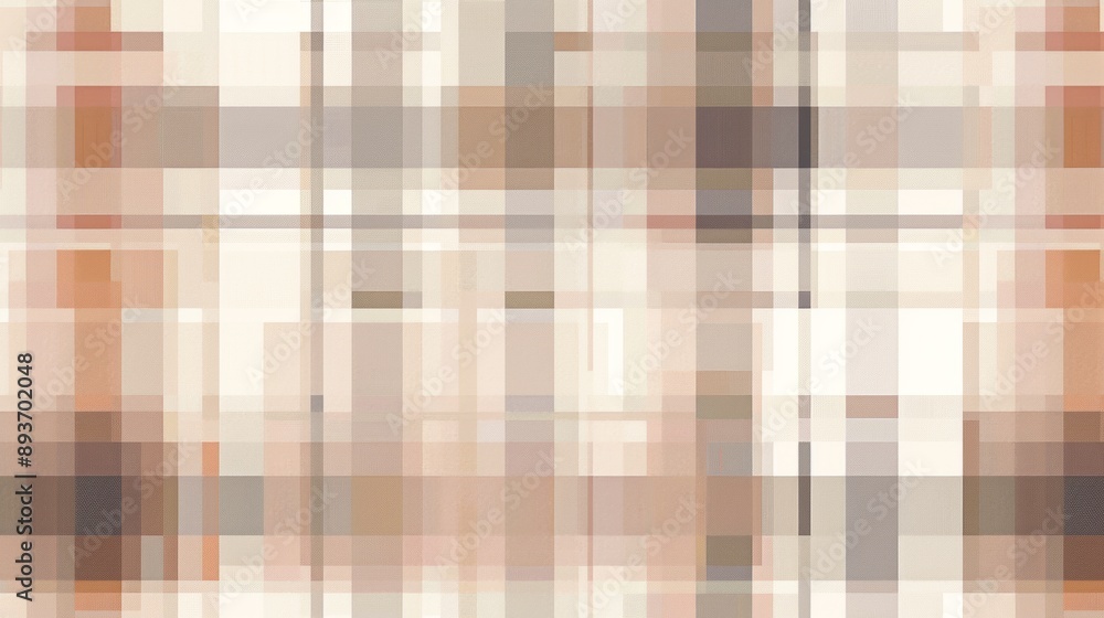 Obraz premium A checkered patterned background with a few squares of color