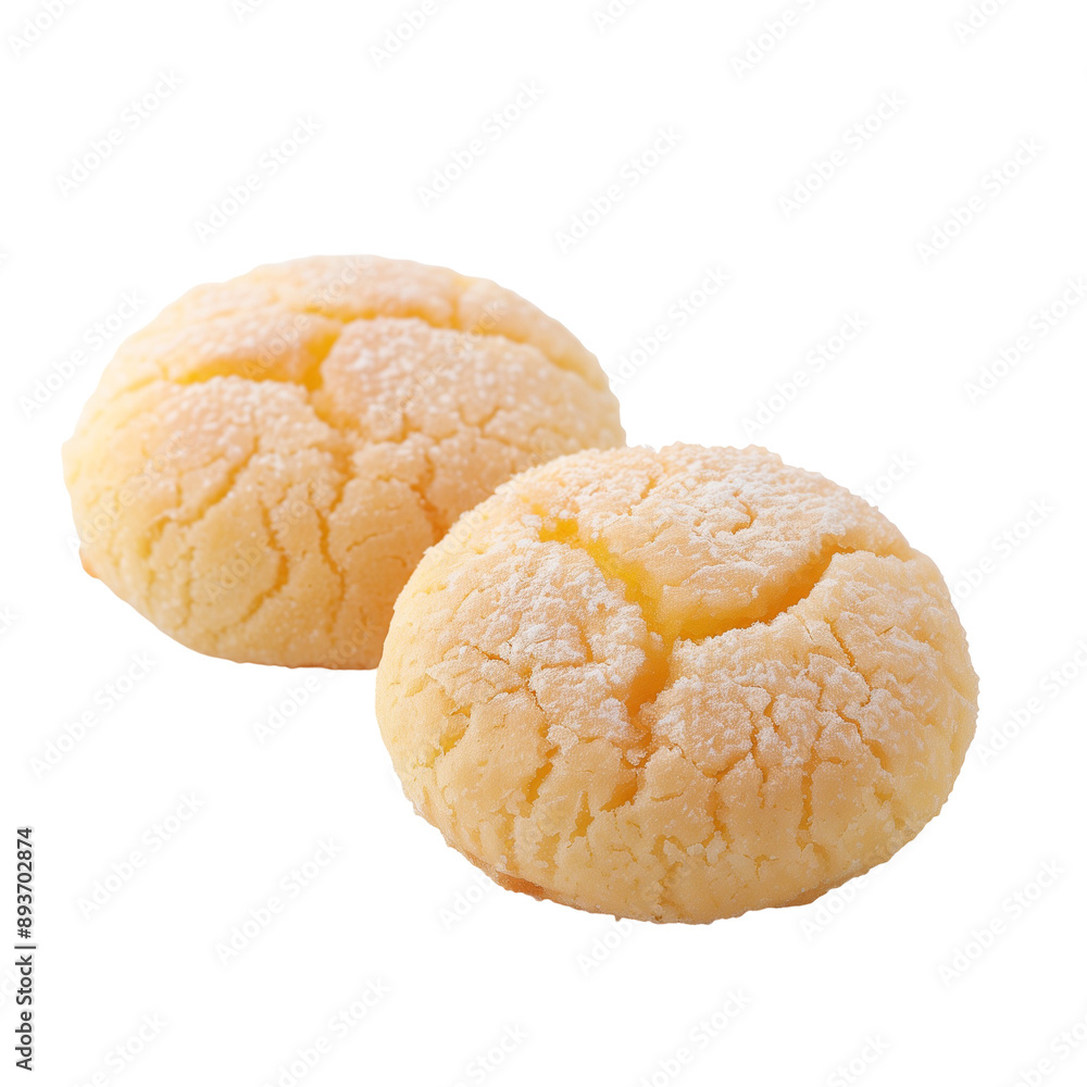 Soft and Fluffy Vanilla Cookies with Powdered Sugar Coating Soft and Fluffy Vanilla Cookies with Powdered Sugar Coating