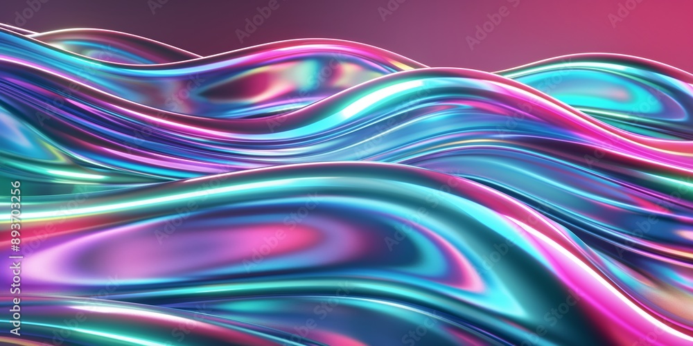 A colorful, wavy line of water with a purple background. The water appears to be flowing and has a dreamy, ethereal quality A colorful, wavy line of water with a purple background. The water appears to be flowing and has a dreamy, ethereal quality