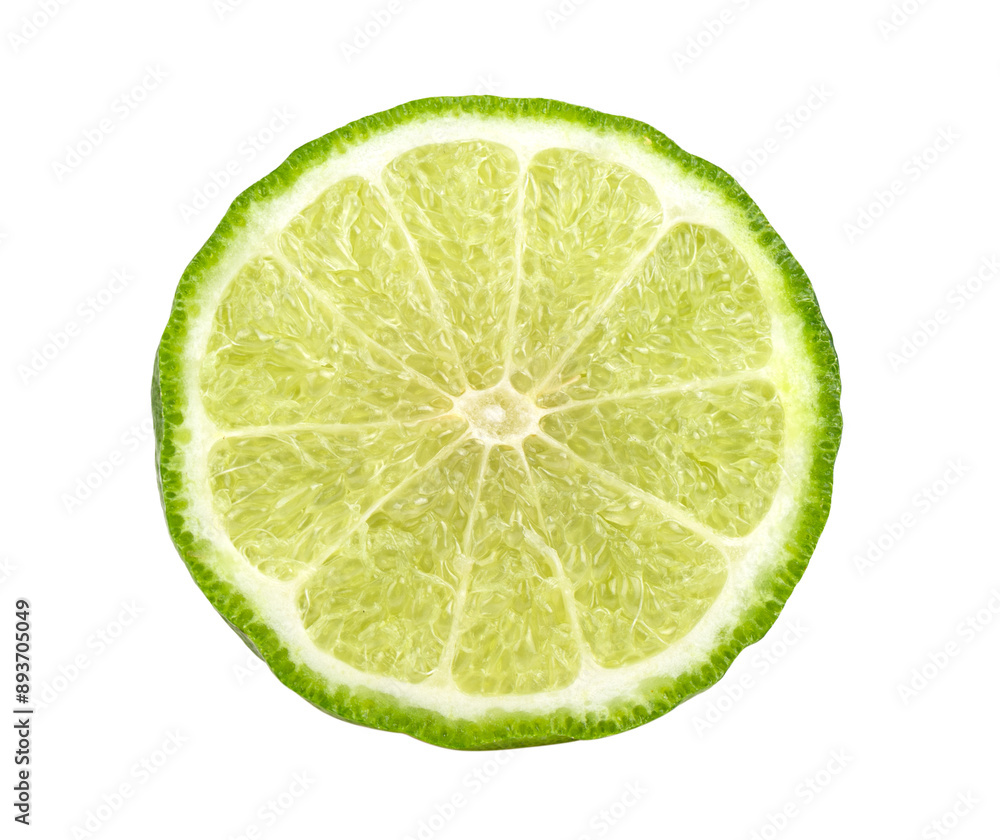 Half bergamot isolated on transparent png Half bergamot isolated on transparent png