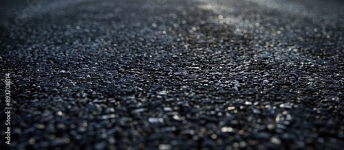 Texture of black asphalt with copy space image.