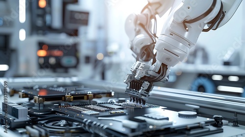 Wallpaper Mural Futuristic Medical Laboratory Torontodigital.ca