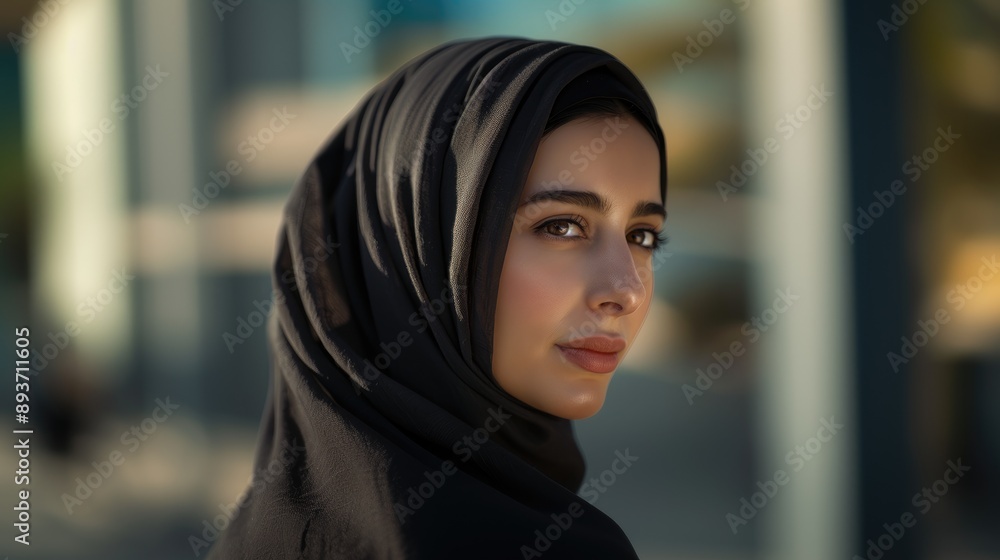Beautiful woman wearing hijab. Beautiful woman wearing hijab.