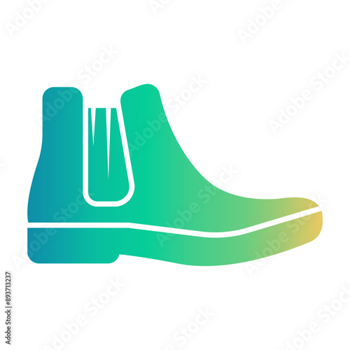 chelsea boots Gradient icon
