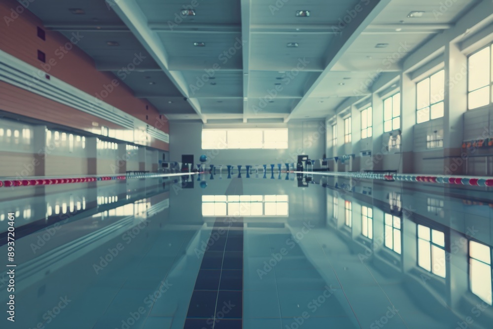 A serene Olympic swimming pool, its waters undisturbed, waiting for the next swimmer. Hyper realistic. Shot with canon 5d Mark III --ar 3:2 --style raw Job ID: abab0045-b849-42ab-ab72-5dffbd82aa47 A serene Olympic swimming pool, its waters undisturbed, waiting for the next swimmer. Hyper realistic. Shot with canon 5d Mark III --ar 3:2 --style raw Job ID: abab0045-b849-42ab-ab72-5dffbd82aa47