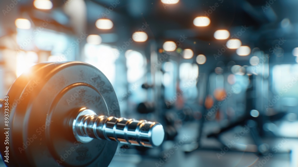 Fototapeta premium Fresh Cool Strainer, focus on, rejuvenation, dynamic, overlay, gym interior backdrop