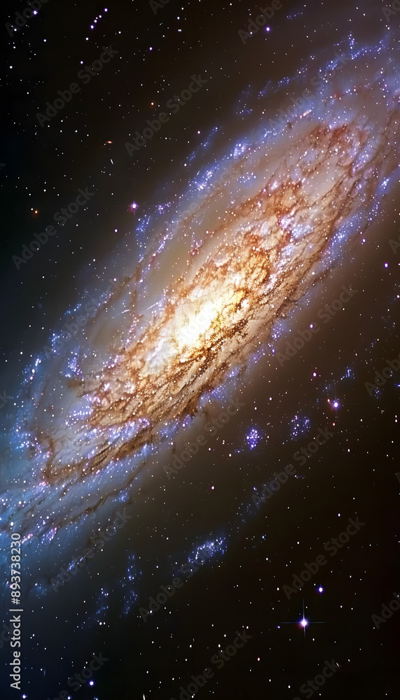 Fototapeta premium Galaxy Space HD