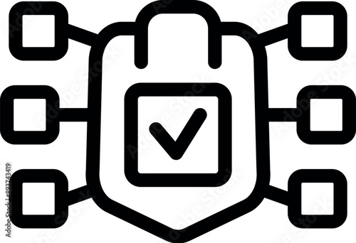 Secure network connection is established, ensuring data protection and integrity