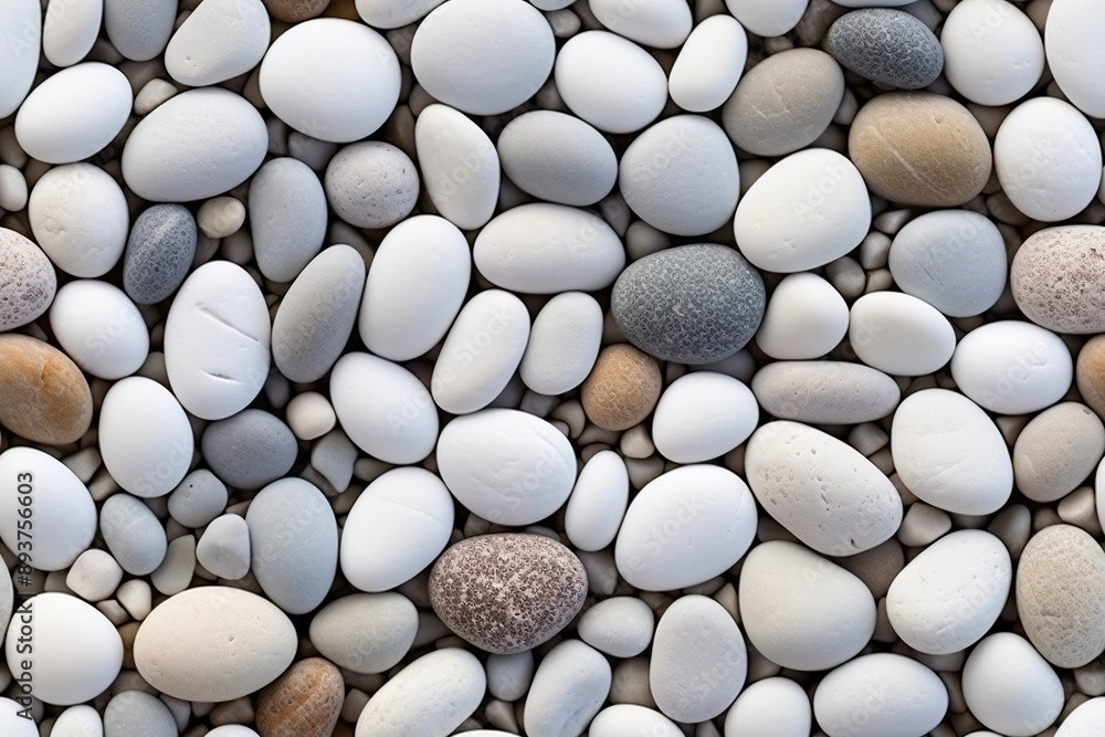 Gray round pebbles, pebbles. Seamless pattern ocean shore concept for backgrounds, wallpapers and backdrops Gray round pebbles, pebbles. Seamless pattern ocean shore concept for backgrounds, wallpapers and backdrops