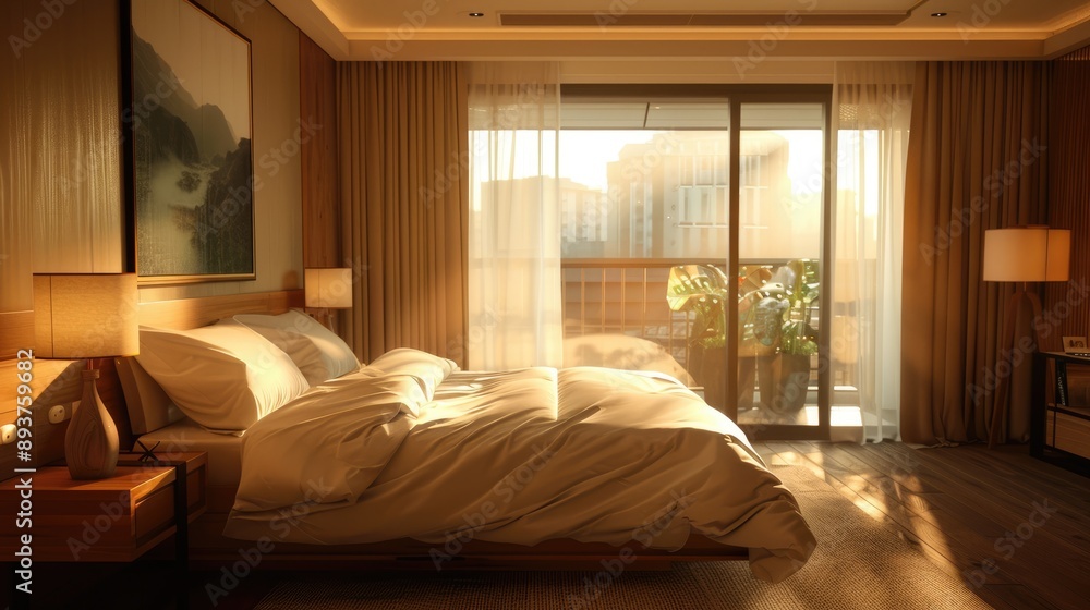 Blurry Photo of Stunning Bedroom Decor Blurry Photo of Stunning Bedroom Decor