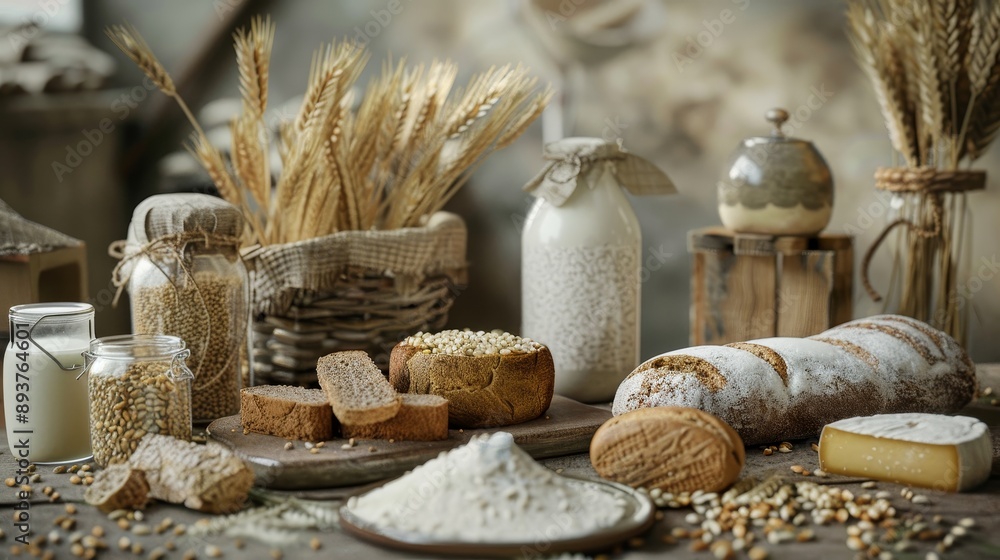 Harvest Bounty A Wholesome FarmtoTable Spread of Fresh Wheat Products Celebrating the Connection Between Nature and Nourishment Harvest Bounty A Wholesome FarmtoTable Spread of Fresh Wheat Products Celebrating the Connection Between Nature and Nourishment
