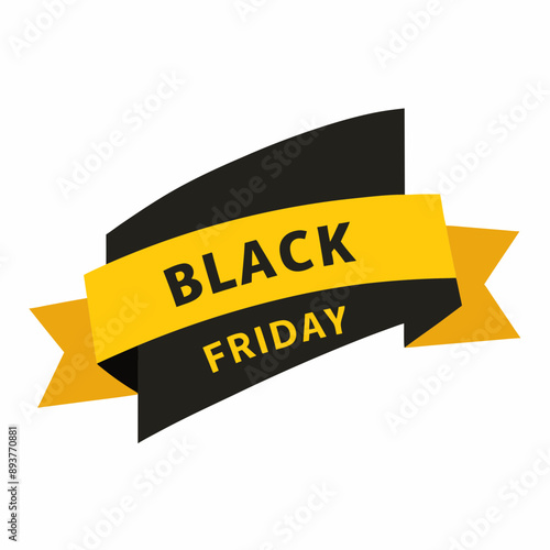Black Friday shopping vector illustration with vibrant colors and exciting designs highlighting exclusive deals and offers.