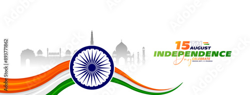 78th Indian Independence Day 15th August Social Media Post, Poster, Banner, Web Banner , Print Design