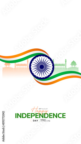 78th Indian Independence Day 15th August Social Media Post, Poster, Banner, Web Banner , Print Design