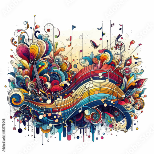 this vector about symphony of color 