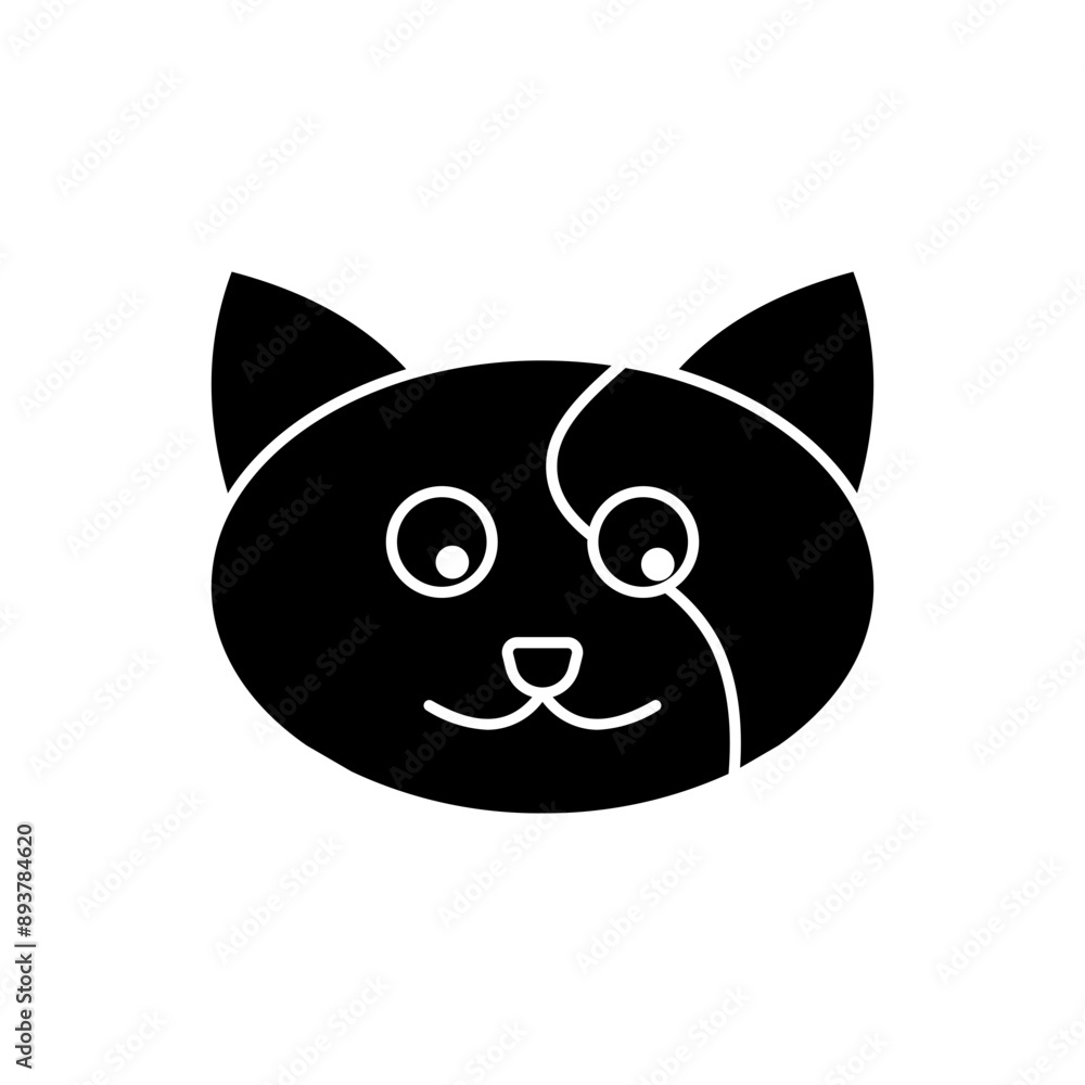 Obraz premium Cat Glyph