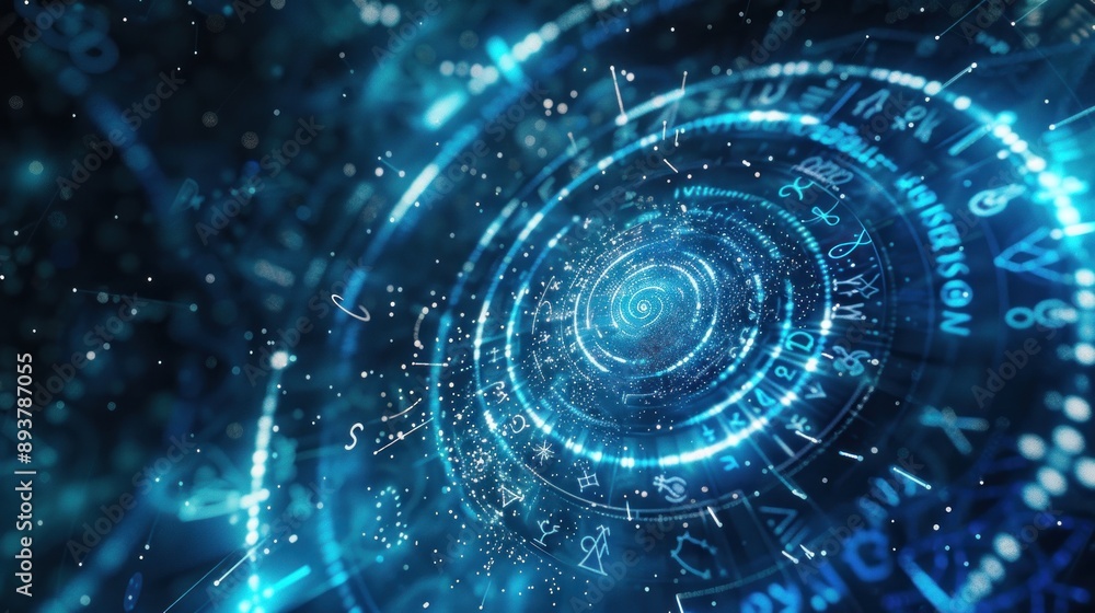 Mystic Spiral of Cosmic Signs Mystic Spiral of Cosmic Signs