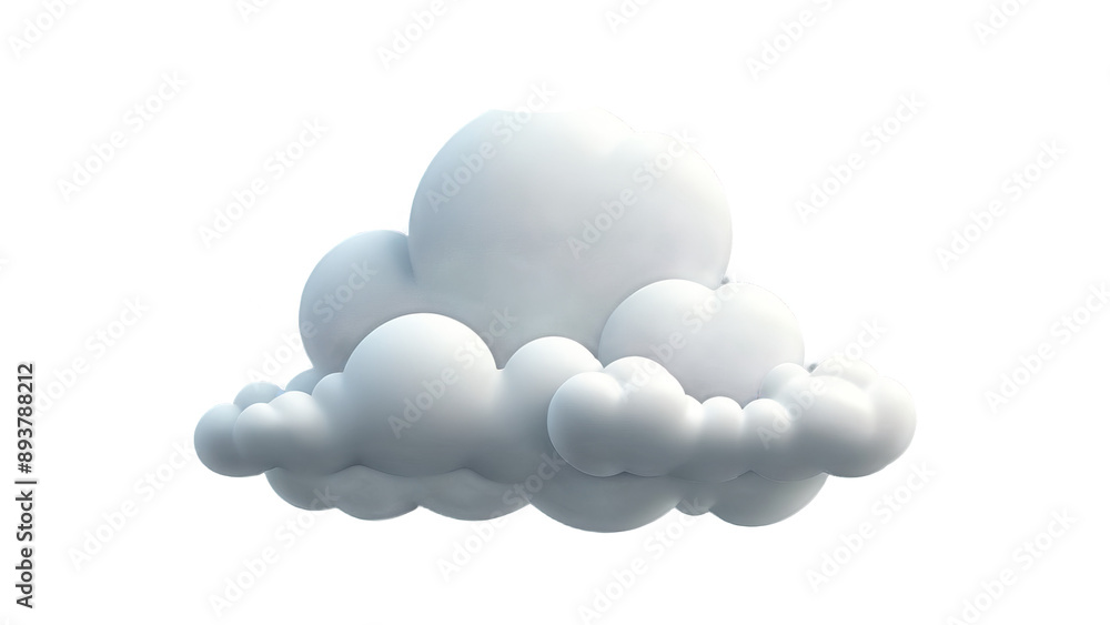 Steam white clouds special effect 3d rendering isolated transparent background Steam white clouds special effect 3d rendering isolated transparent background