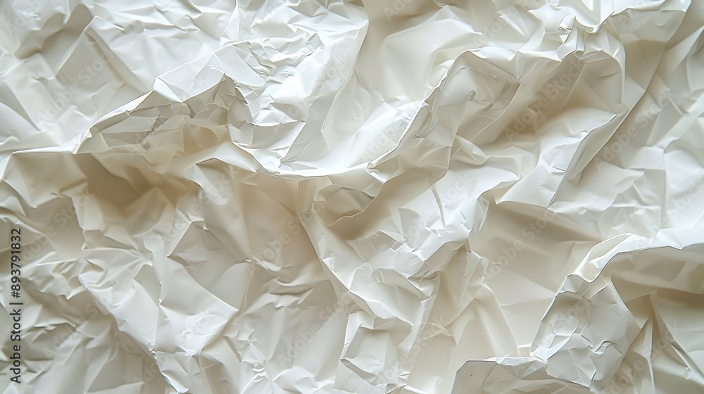 Obraz premium Abstract Crumpled Paper Texture