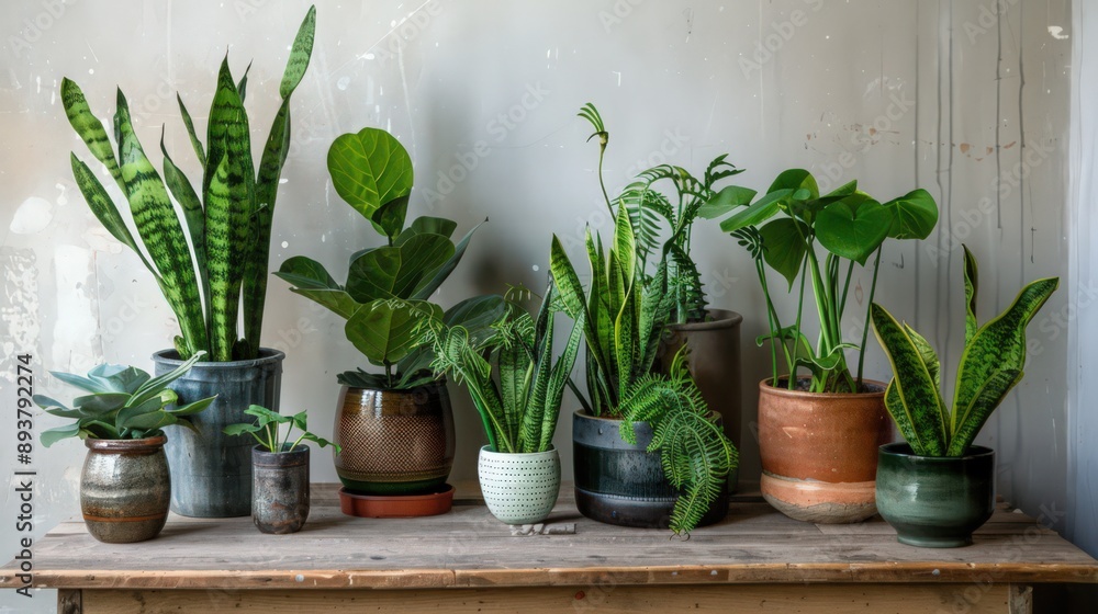 houseplant arrangements to improve indoor air quality