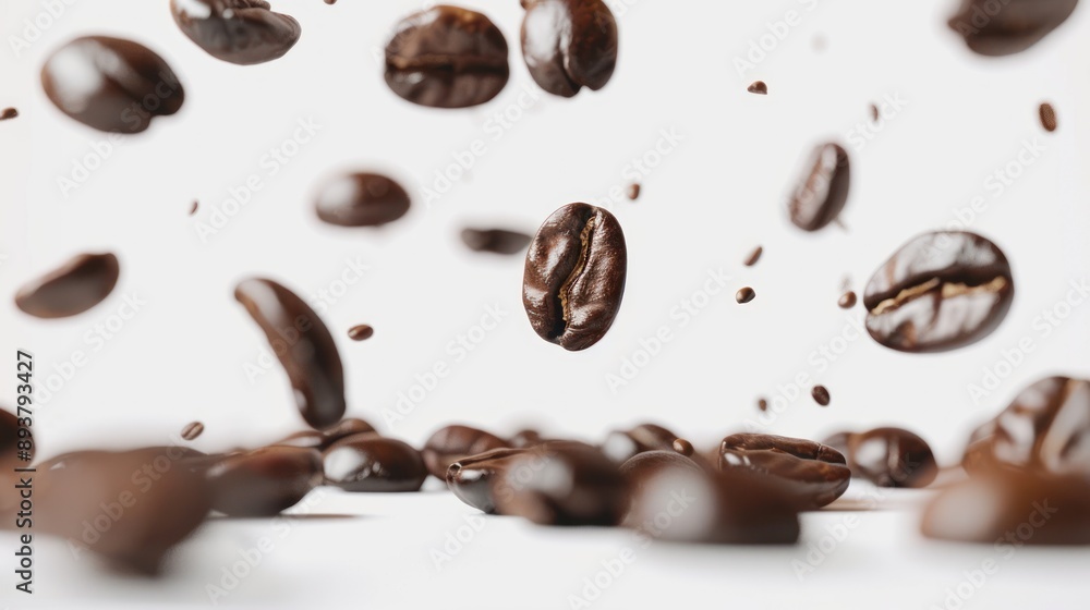 Coffee Beans in Motion Coffee Beans in Motion