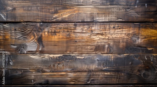 A rustic wooden backdrop adds warmth and charm with its grain patterns and unique knots.