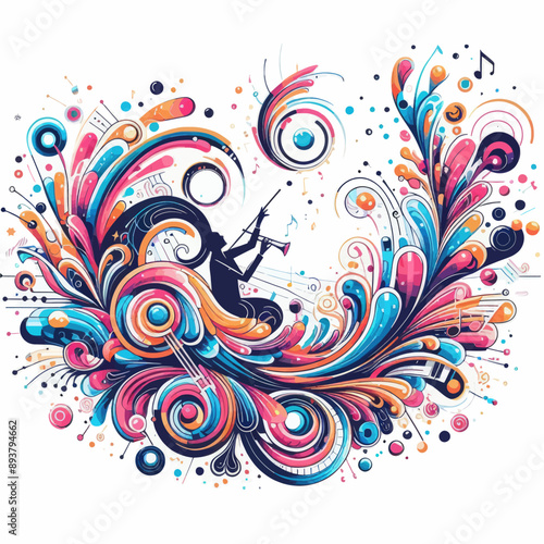 this vector about symphony of color 