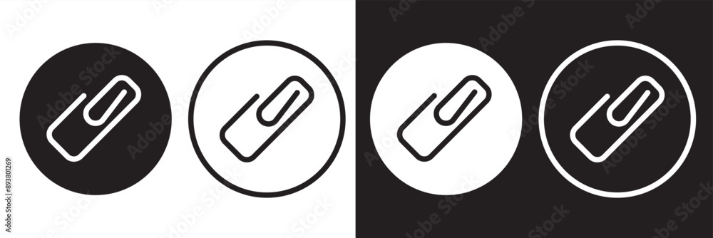 Clip line icon set. Attached link file icon, internet web page URL icon, attachment , document, office paper clip icon. Paper clip illustration sign collection. Page holder. Clip line icon set. Attached link file icon, internet web page URL icon, attachment , document, office paper clip icon. Paper clip illustration sign collection. Page holder.
