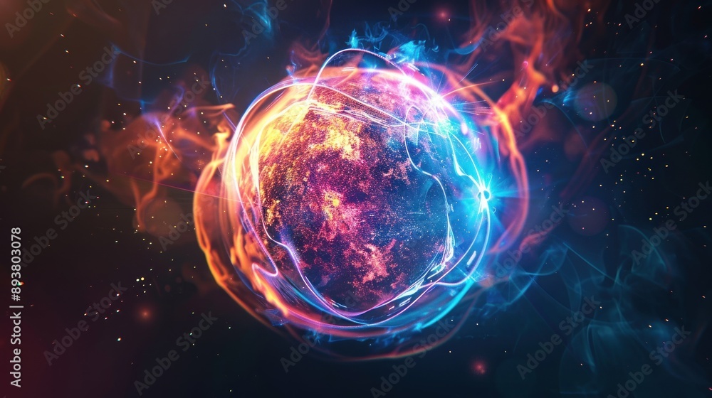 Fiery Planet Fiery Planet