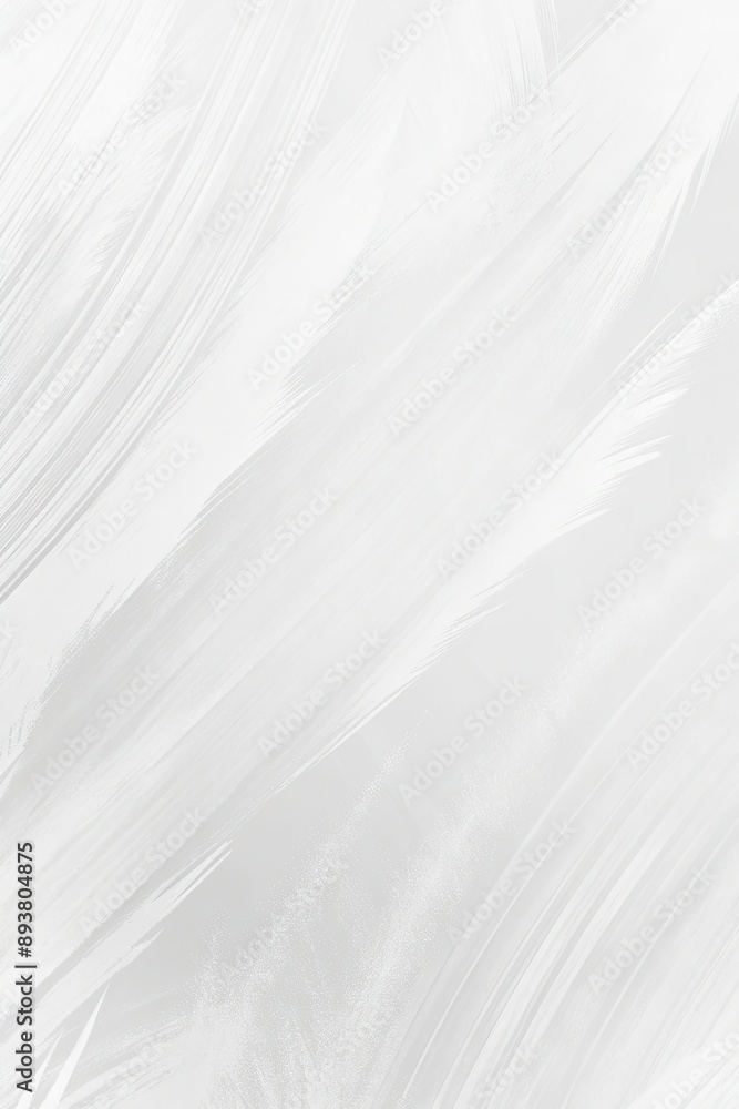 Obraz premium White abstract brush strokes on a light background.