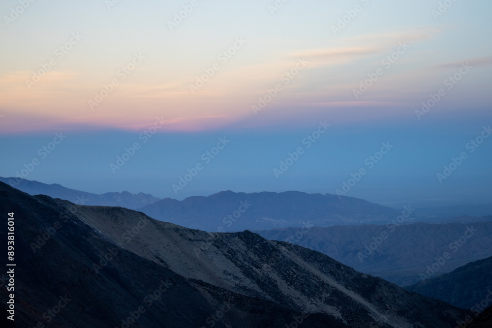 sunset in the mountains sunset in the mountains