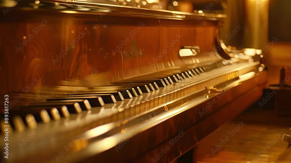The sound of a live piano fills the air adding to the ambiance of the space. The sound of a live piano fills the air adding to the ambiance of the space.
